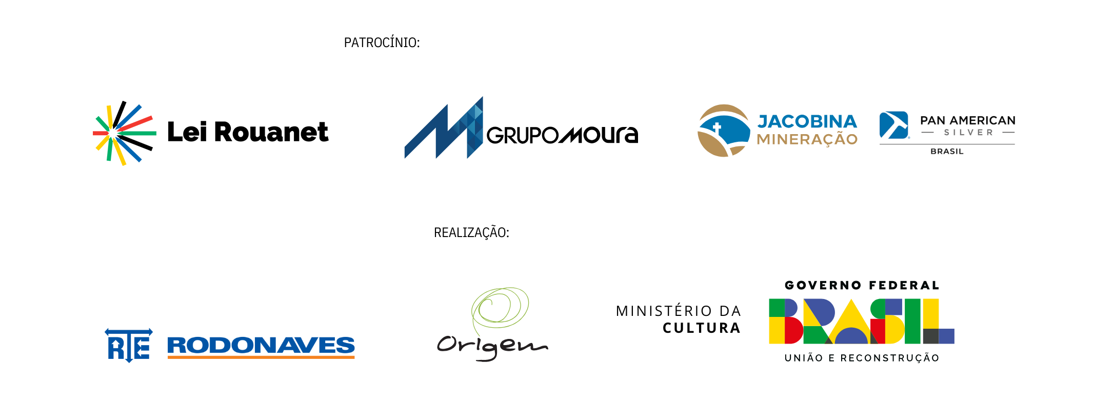Patrocinadores e Produção Era uma vez Brasil